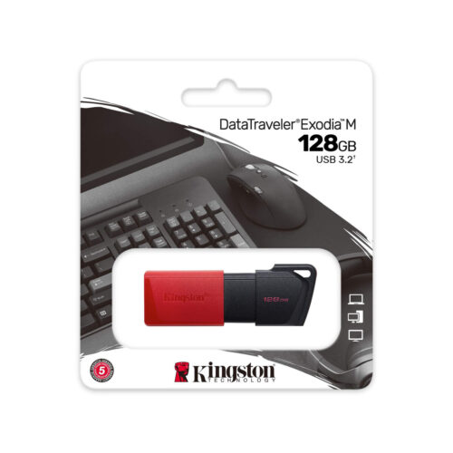 Pendrive Kingston Data Traveler Exodia M 128GB USB3.2 Gen1