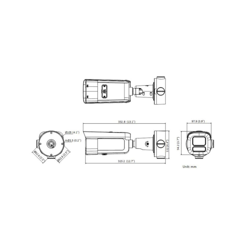 Kamera IP Hikvision DS-2CD2683G2-LIZS2U 2.8-12mm PL