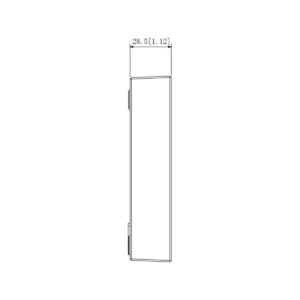 Natynkowa obudowa BCS LINE BCS-PN17