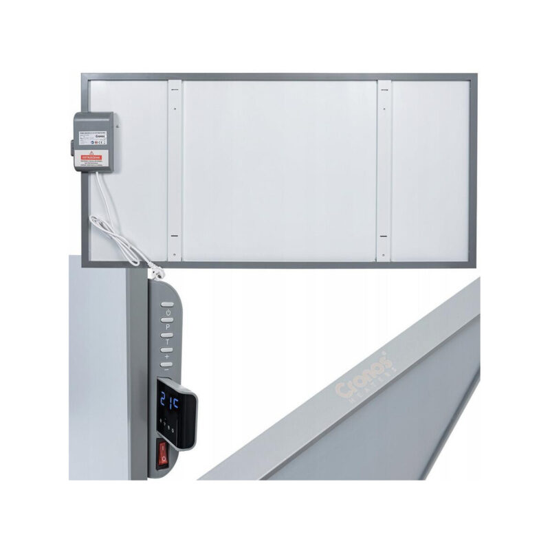 Panel grzewczy IR CRONOS Synthelith PRO CRP-770TWP Full Grey
