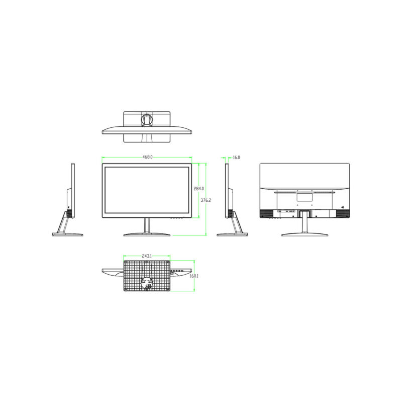 MONITOR DAHUA LM19-L200