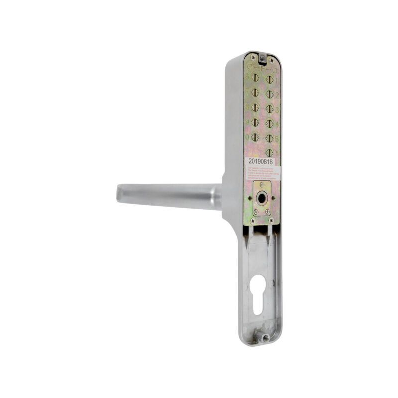 Klamka EURA z szyfratorem mechanicznym, nie wymaga zasilania