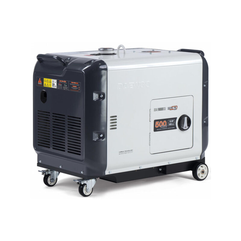 AGREGAT PRĄDOTWÓRCZY DIESEL DAEWOO DDAE 9000SSE 6.3kW