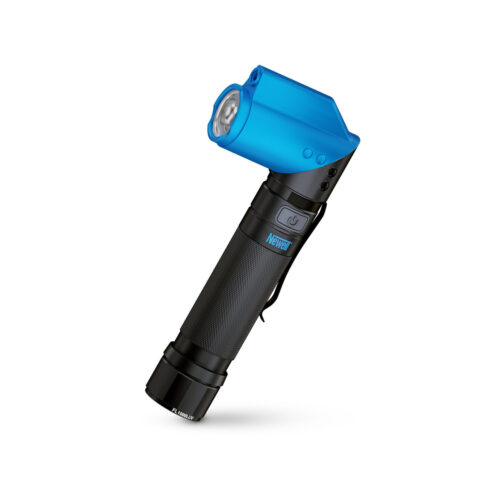 Latarka taktyczna Newell FL1000LUV USB-C z UV i laserem