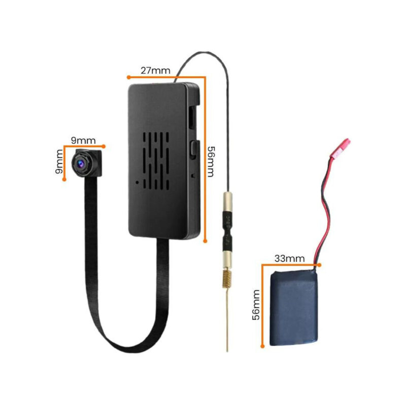 Kamera Orllo C2 Pro ukryta mini szpiegowska Wi-Fi