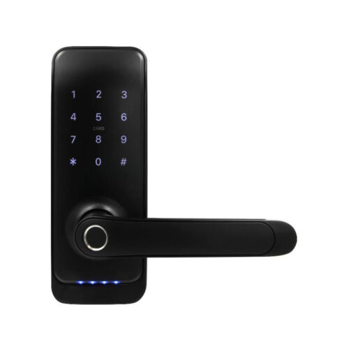 Klamka z kontrolerem dostępu EURA ELH-01H4 czarna