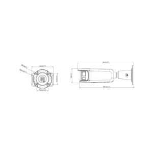 Kamera IP Hikvision DS-2CD2T87G2P-LSU/SL(4mm)(C)/BLACK