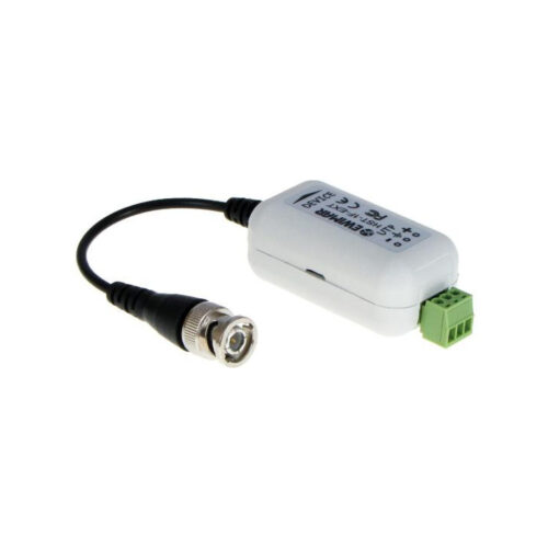 Separator galwaniczny z konwerterem UTP i zabezpieczeniem do AHD, HD-CVI, HD-TVI EWIMAR HST-1F-EXT