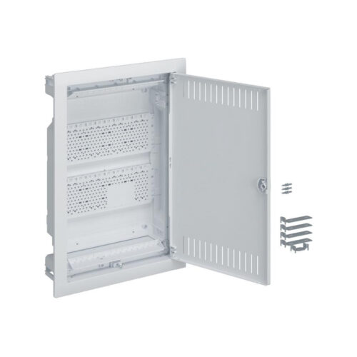 Rozdzielnica HAGER multimedialna podtynkowa 2-rzędowa, 2x płyta, VOLTA VU24NWB