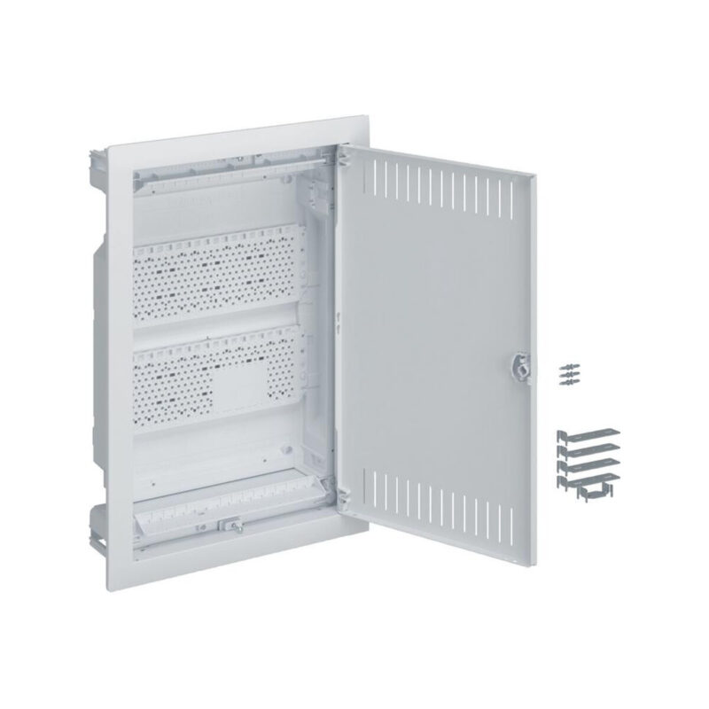 Rozdzielnica HAGER multimedialna podtynkowa 2-rzędowa, 2x płyta, VOLTA VU24NWB