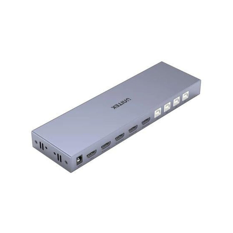 Unitek V306A Przełącznik KVM 4K HDMI 2.0 4-in 1-out +USB