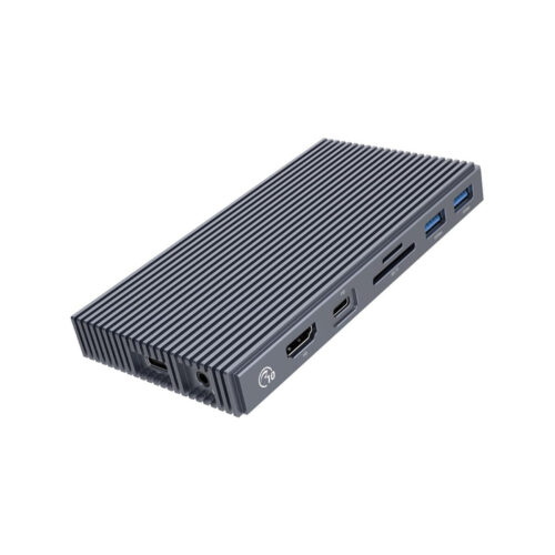 Orico Stacja dokująca z obudową M.2 NVMe, aktywna PD 100W, HDMI 2.0, audio, RJ-45, czytnik kart