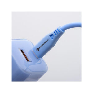 142f7a80dff6db91cc82a65a461e7ff5_original ŁADOWARKA SIECIOWA Forcell F-Energy GaN III VT-41 33 W 1x USB-C 1x USB-A PD 3.0 QC 4.0 NIEBIESKA