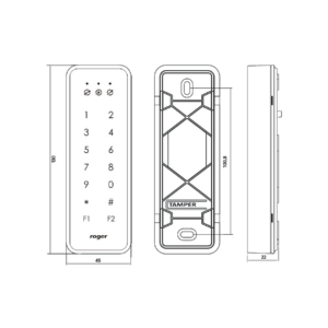 1479_2 Czytnik zbliżeniowy ROGER PRT84MF