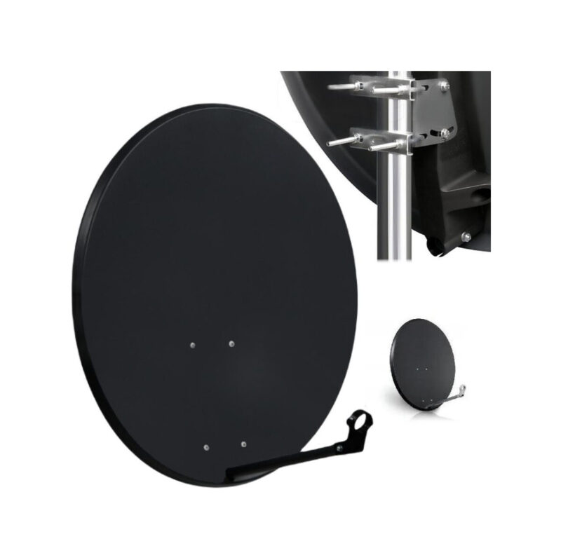 CZASZA ANTENA 80 CM CIEMNA (COR-800SAE-C)