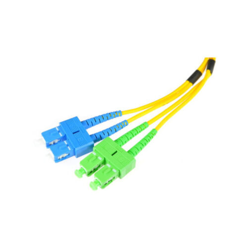 PATCHCORD ŚWIATŁOWODOWY SM SC/UPC-SC/APC DUPLEX 3m