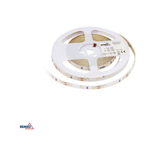 Taśma LED premium 12V DC 2835 6000LED/50M 9.2W/1M IP20 biała ciepła