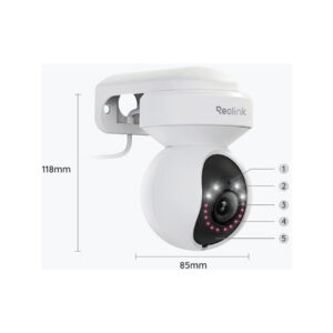 Kamera IP Reolink E Series E560P 8MP PoE biała