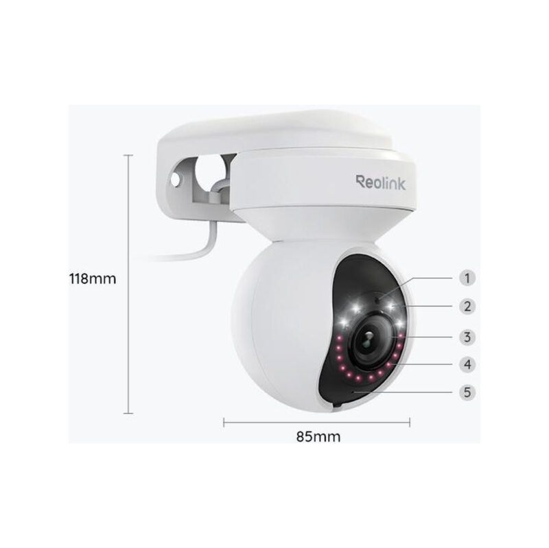 Kamera IP Reolink E Series E560P 8MP PoE biała