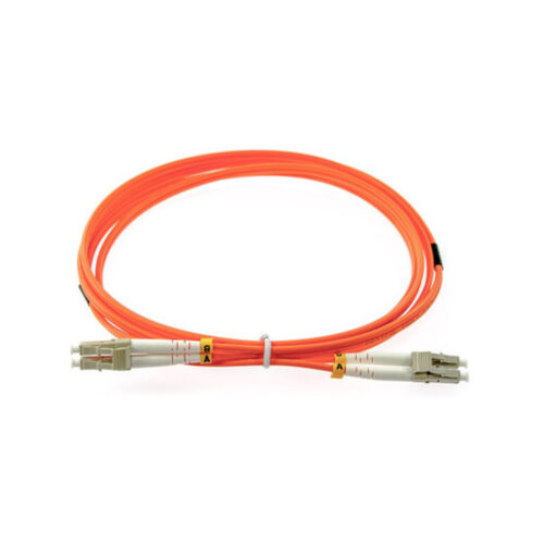 PATCHCORD ŚWIATŁOWODOWY MM 2M DUPLEX 50/125um OM2, LC/UPC-LC/UPC