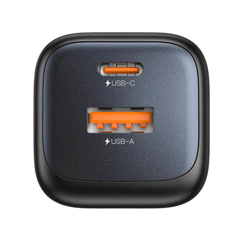 Ładowarka sieciowa Unitek GaN 20W, USB-C, USB-A, PD 3.0, czarna