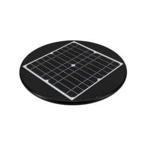 SOLARNA OPRAWA PARKOWA LED SOLUM 20W 2200LM 3000-4000K IP65 CZARNA