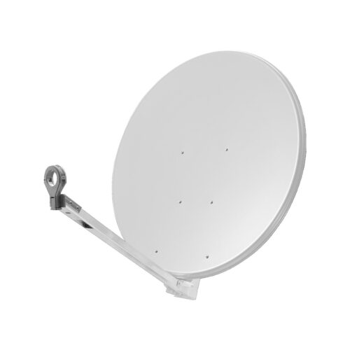 Antena satelitarna aluminiowa Classic-Line 1200 124x133cm - Biały: RAL 7035