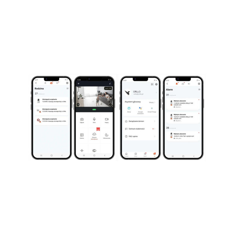 Kamera IP Orllo TW1 wewnętrzna 4K Tuya Wi-Fi