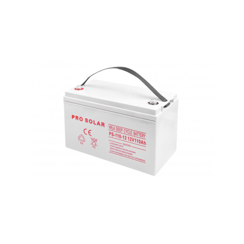 AKUMULATOR VOLT POLSKA DEEP CYCLE VPRO SOLAR 12V 110 Ah VRLA BEZOBSŁUGOWY