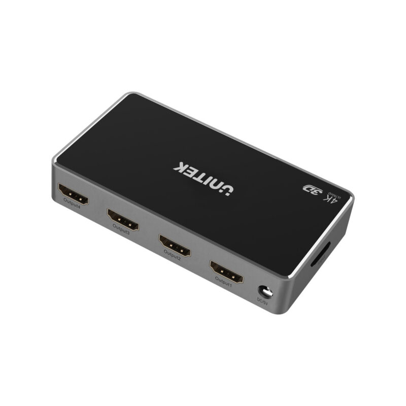 Unitek V1109A Rozgałęźnik sygnału HDMI 1.4b 1 IN-4 OUT 4K