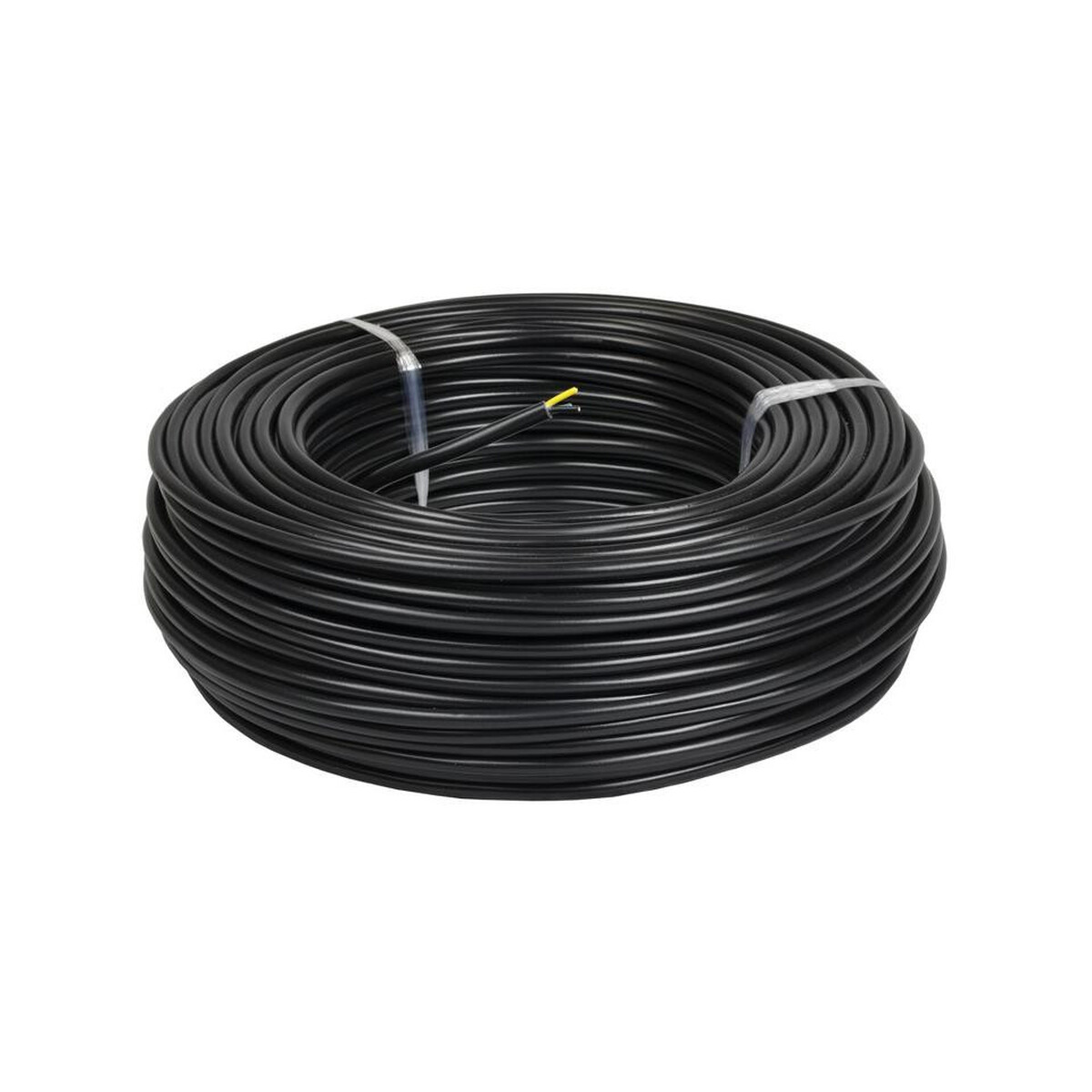 Przewód elektryczny ziemny drut YKY 0,6/1kV 3x2,5mm2 CZARNY MERCOR 100m