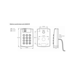 1720_2 Zamek szyfrowy ROGER SL2000F-VP