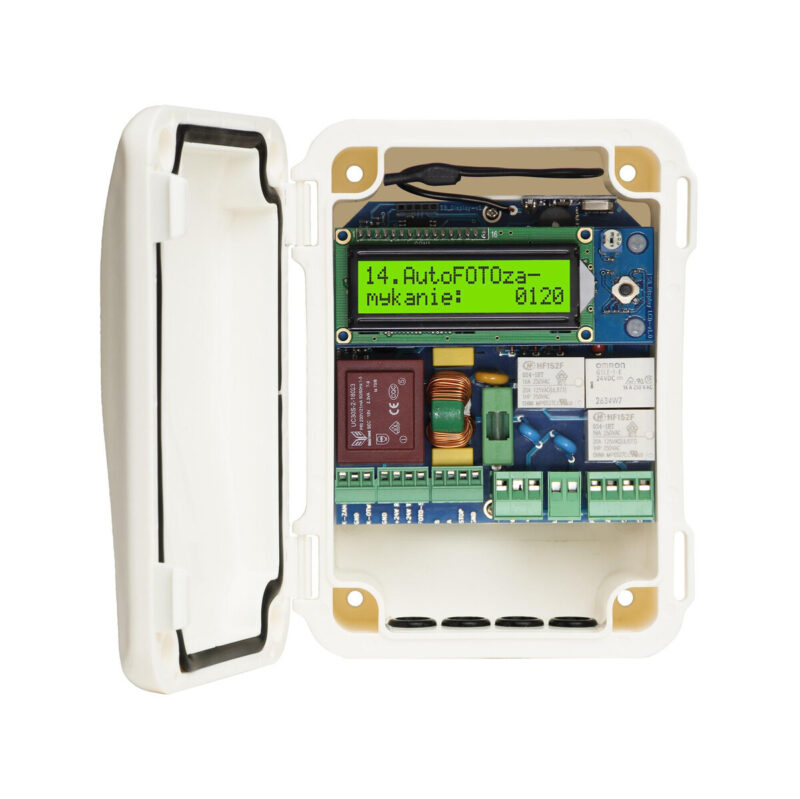 Centrala sterująca PROXIMA SB DISPLAY_P HCS (do bramy przesuwnej) - droga radiowa Proxima 433.92MHz