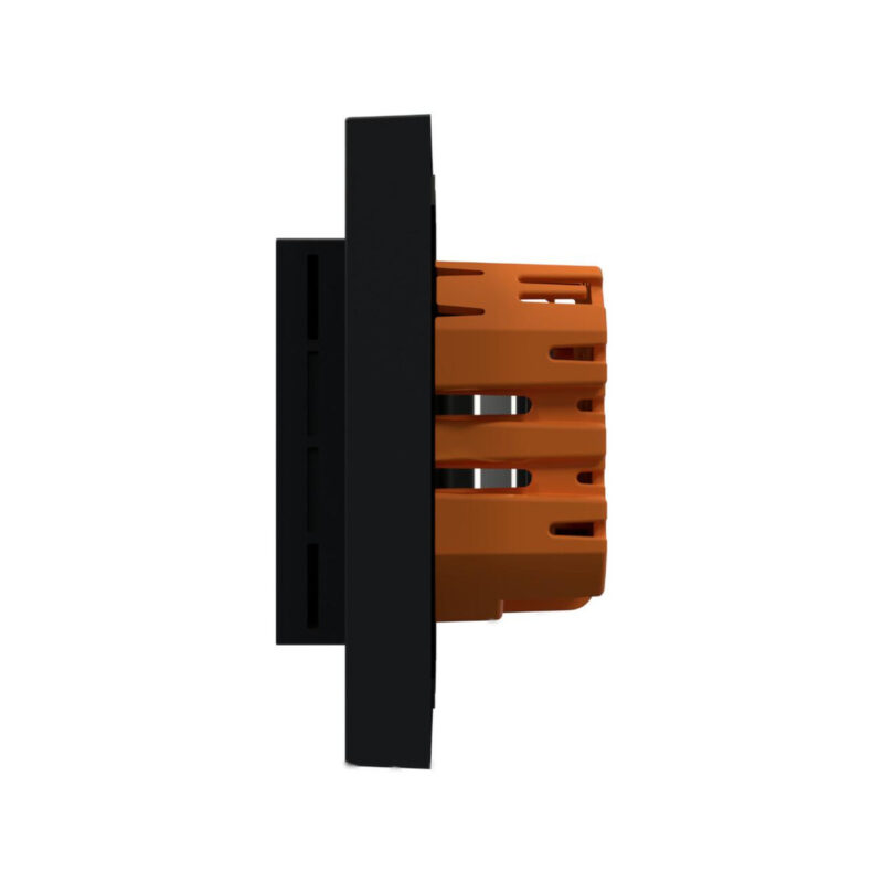 Termostat Heatit WiFi6 Black Matt Wi-Fi Thermostat 3600W 16A