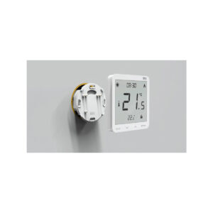 Przewodowy dwustanowy regulator pokojowy podtynkowy czarny ST-297z v3 Tech sterowniki