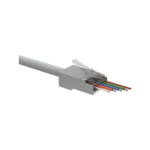 WTYK SIECIOWY KONEKTOR SOLARIX RJ45 CAT.5E UTP PRZELOTOWY SXRJ45-5E-UTP-EASY 1szt.