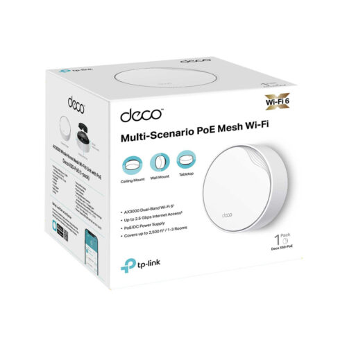 DOMOWY SYSTEM WI-FI MESH TP-LINK DECO X50-POE(1-pack)