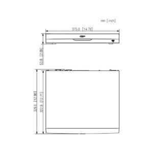 Rejestrator IP Dahua NVR5216-8P-EI2