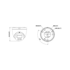 Kamera IP Hikvision DS-2CD1347G2H-LIUF/SL 4mm PL