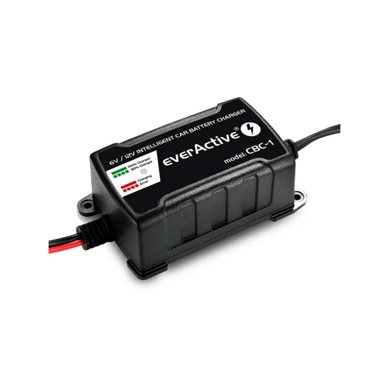 Ładowarka prostownik do akumulatorów 6V/12V everActive 14V/1A CBC-1