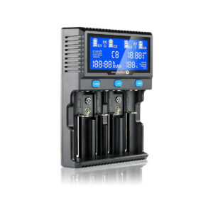Ładowarka do akumulatorków cylindrycznych Li-ion oraz Ni-MH everActive UC-4200