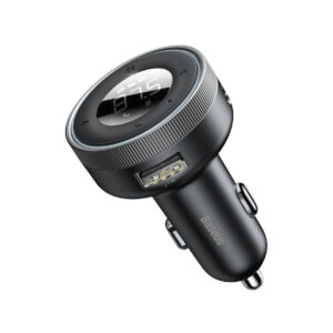TRANSMITER FM ŁADOWARKA SAMOCHODOWA Baseus Enjoy CCLH-01 3.4A 2x USB-A JACK 3.5MM BT 5.0