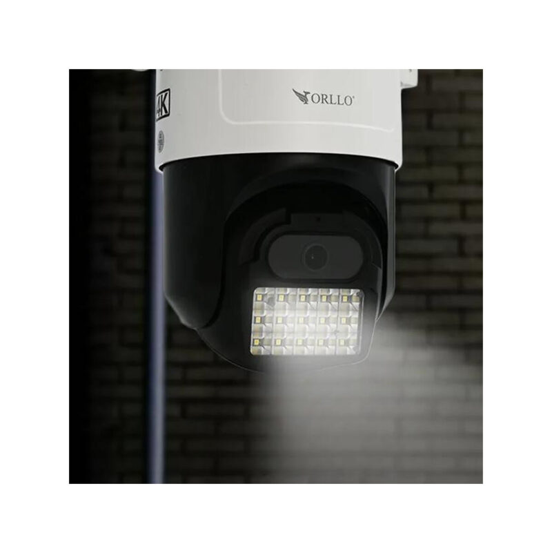 Kamera IP ORLLO Z17 Ultra 4K zewnętrzna obrotowa GSM na kartę SIM 8MPx