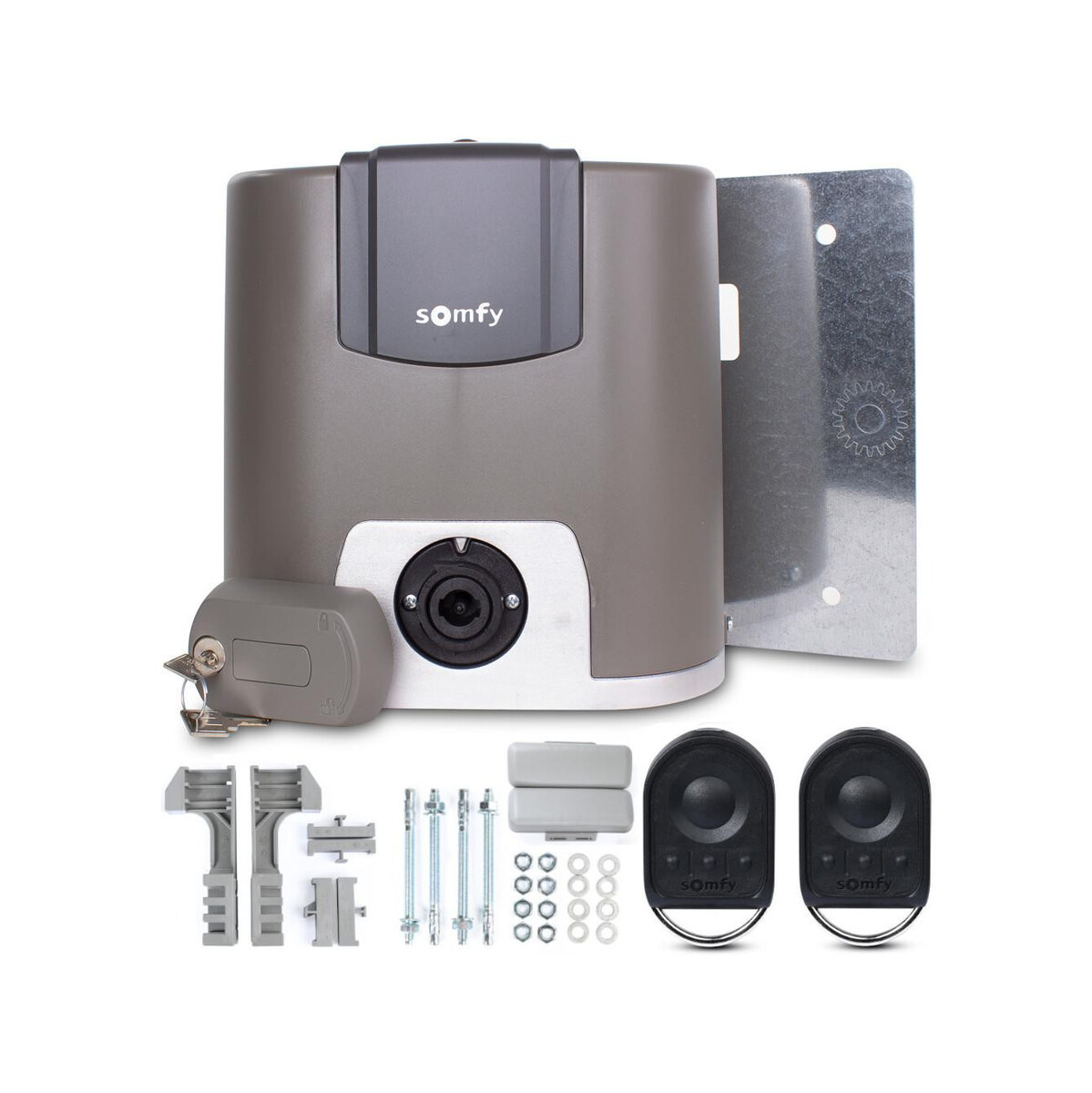 Zestaw Somfy Elixo 3S+ M IO Standard Pack do 600kg bram przesuwnych