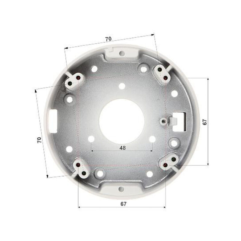 UCHWYT SUFITOWY DO KAMER KULISTYCH BD-CV15W