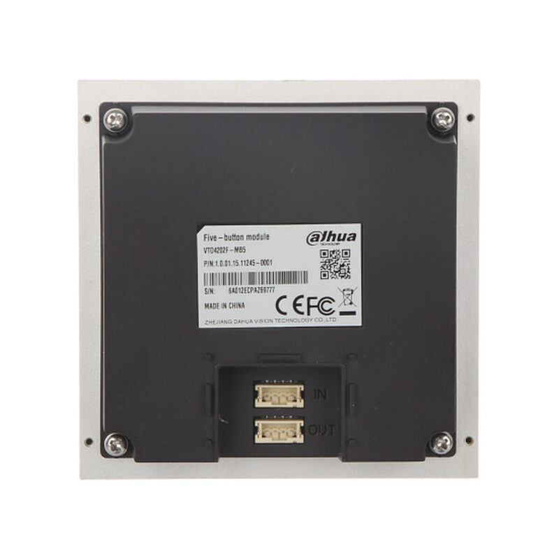 Moduł 5 przycisków DAHUA VTO4202F-MB5