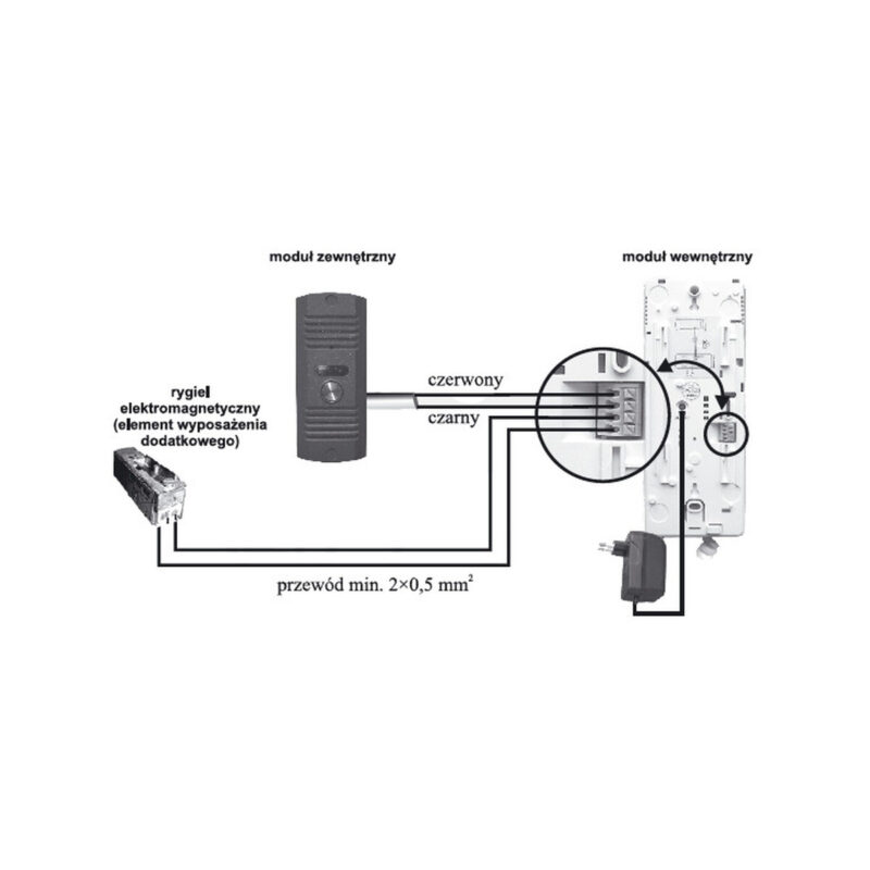 DOMOFON EURA ADP-42A3 (RL-3203M)