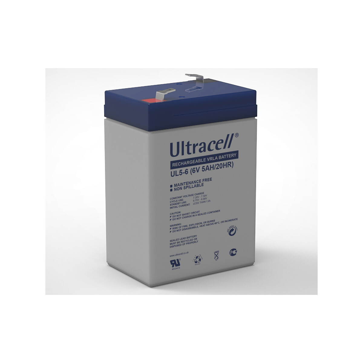 Akumulator AGM ULTRACELL UL 6V 5Ah