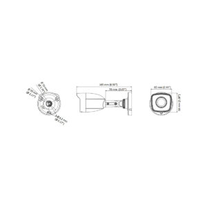 Kamera 4w1 Hilook by Hikvision tuba 5MP TVICAM-B5M 2.8mm