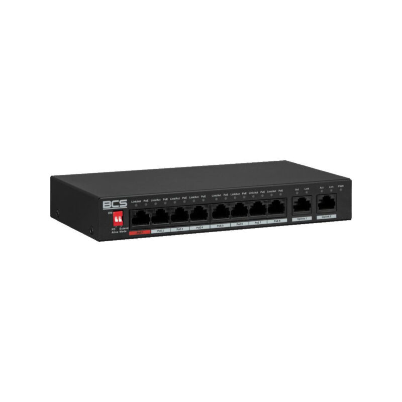 Switch PoE BCS LINE BCS-L-SP0802G(2)